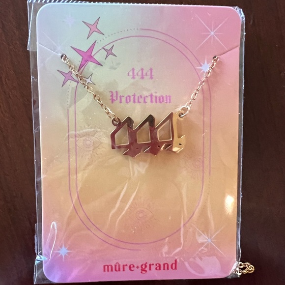 Mure + Grand Angel Number Necklace, 444 - Picture 3 of 4
